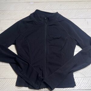PacSun Black Zip-Up Top